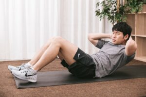 インナーマッスルのトレーニングをして猫背改善