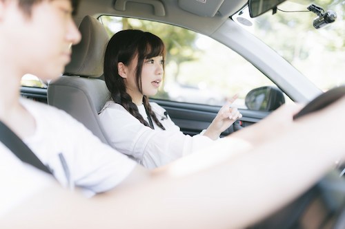 追突事故の遭わないように安全運転