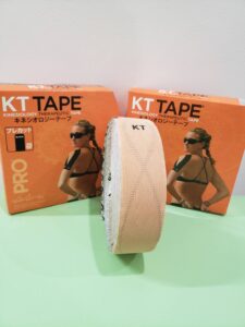 プロアスリートも使っているKTテープがある新座市の整骨院